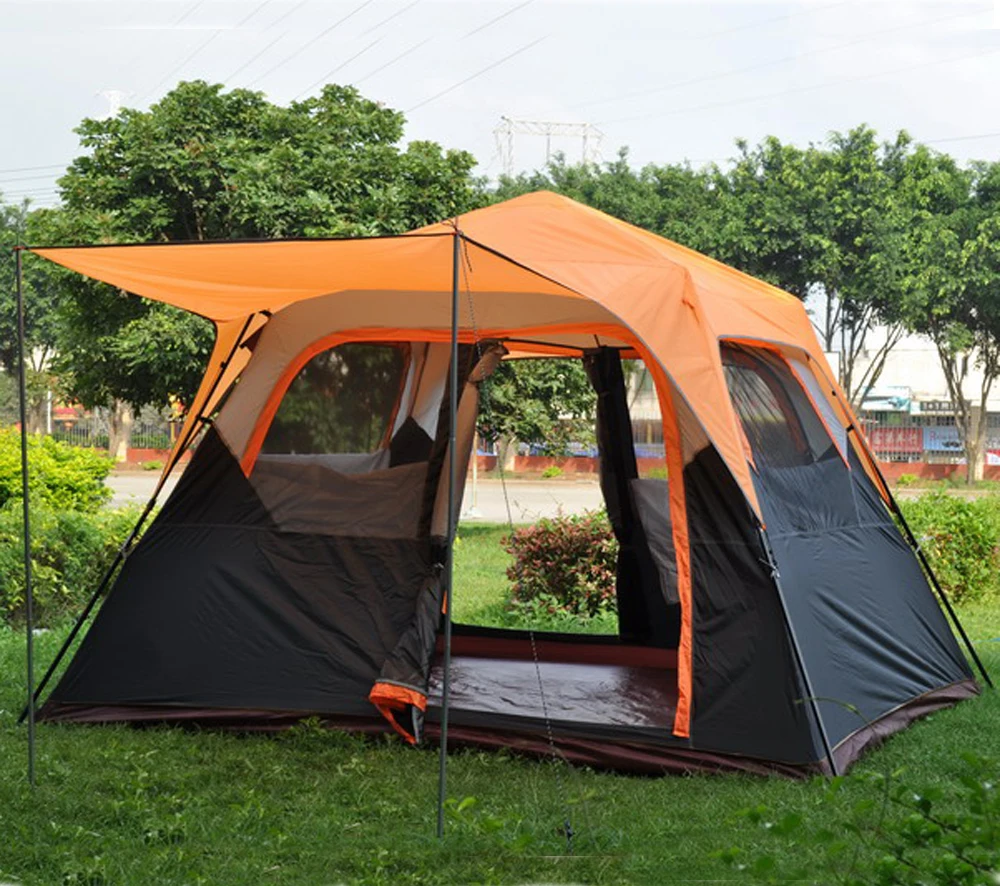 Палатка Alltel для кемпинга на 4 6 человек водонепроницаемая|camping tent|large gazeboscamping barraca |