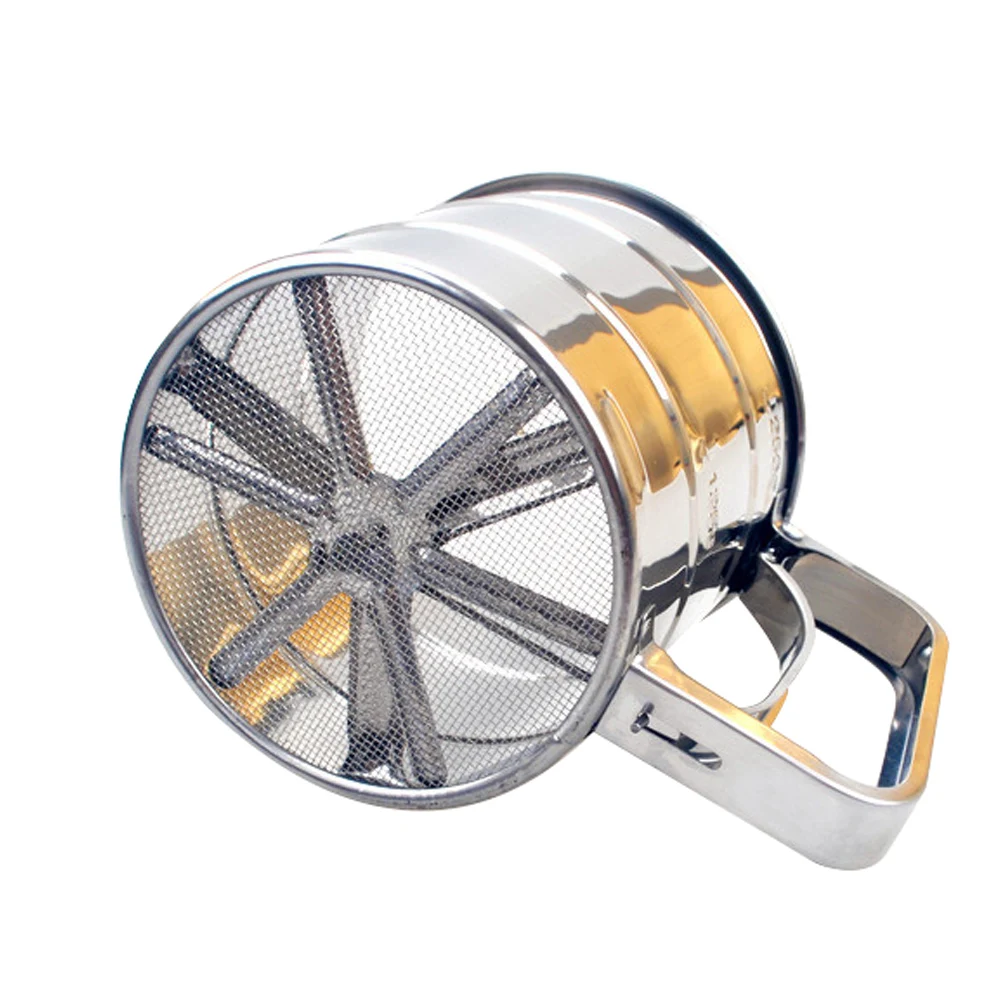 Buy Good Quality Stainless Steel Sieve Cup with Scale