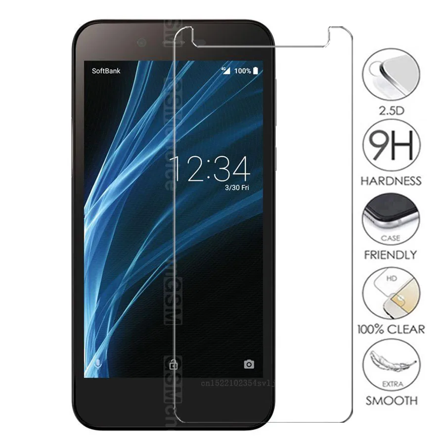 Закаленное стекло для SHARP Aquos sense Basic защита экрана 2 5 9H Защитное Basic|Защитные