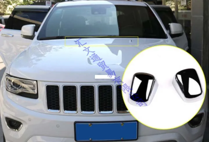 Для Jeep Grand Cherokee 2018 2019 аксессуары для стайлинга автомобилей ABS Хромированная