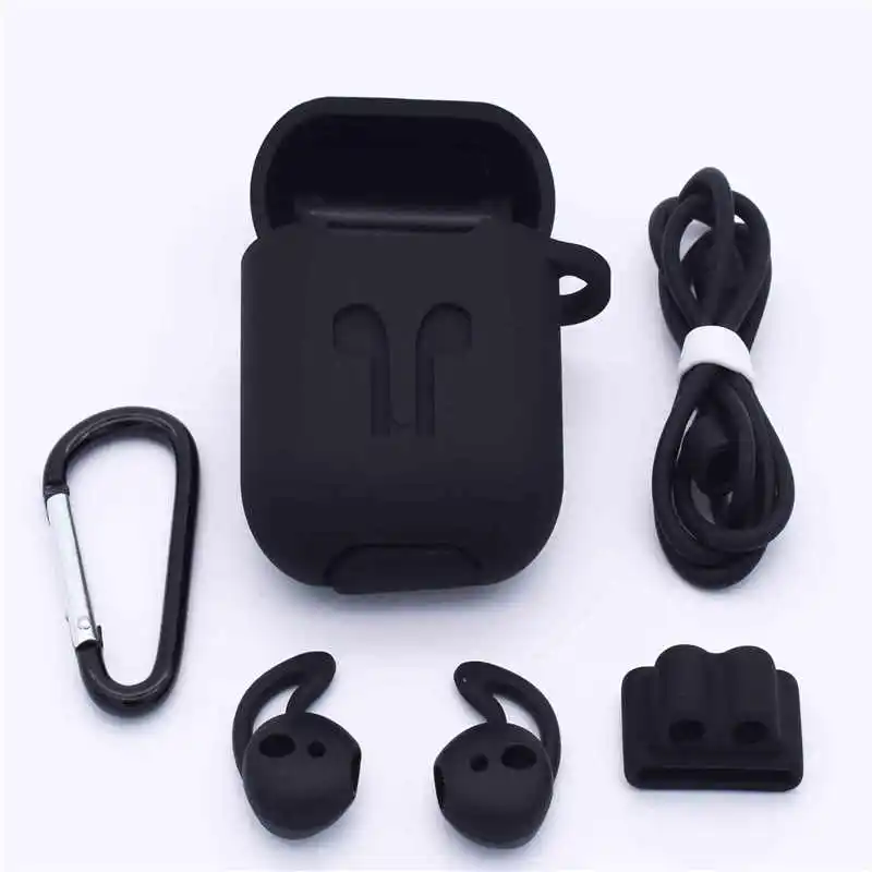 Мягкий силиконовый чехол CALETOP 5 в 1 для Airpods беспроводных наушников Airpod KD10 i10 V8 I12 TWS
