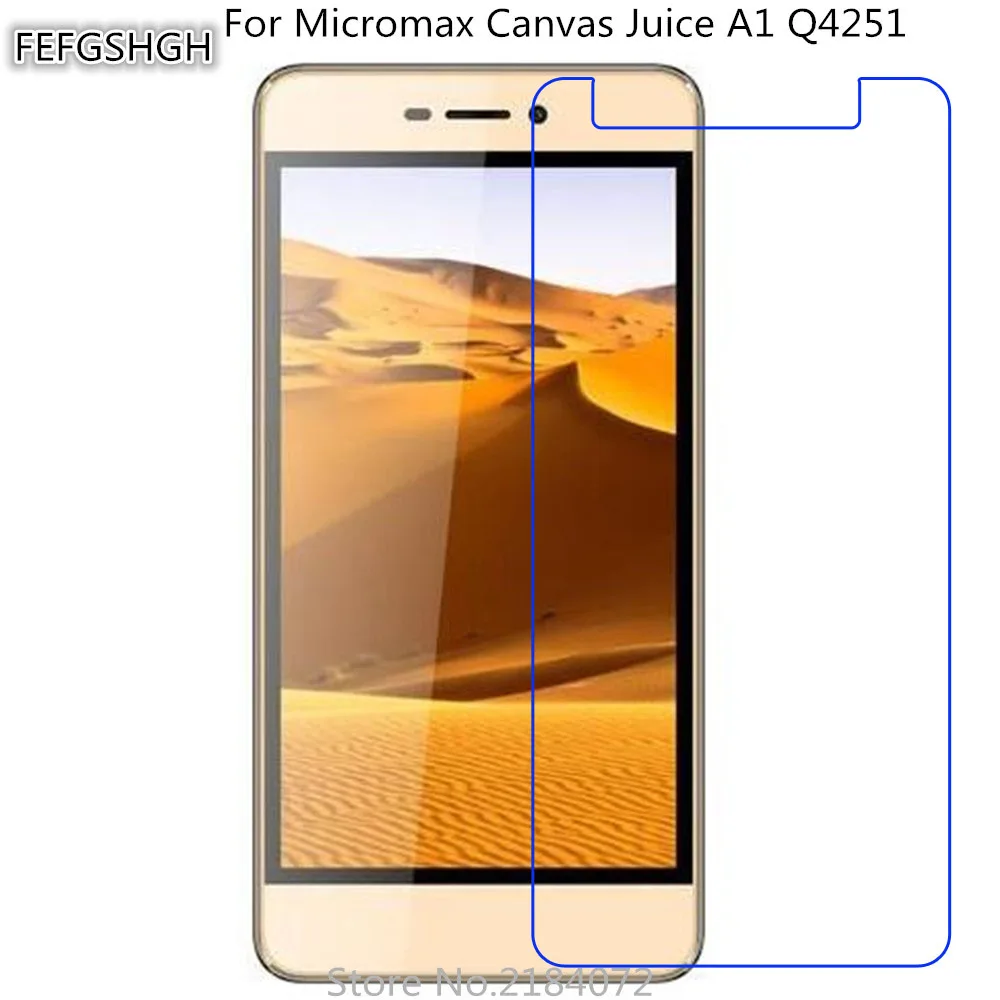 

Tempered Glass For Micromax Canvas Juice A1 Q4251 Protective Film Screen Protector Explosion-proof For Micromax Q4251