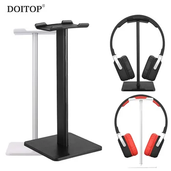 DOITOP Classic Fashion Headphone Headset Stand Holder Desk Display Earpiece Earphone Stand Headphone Bracket Earband Hanger Rack