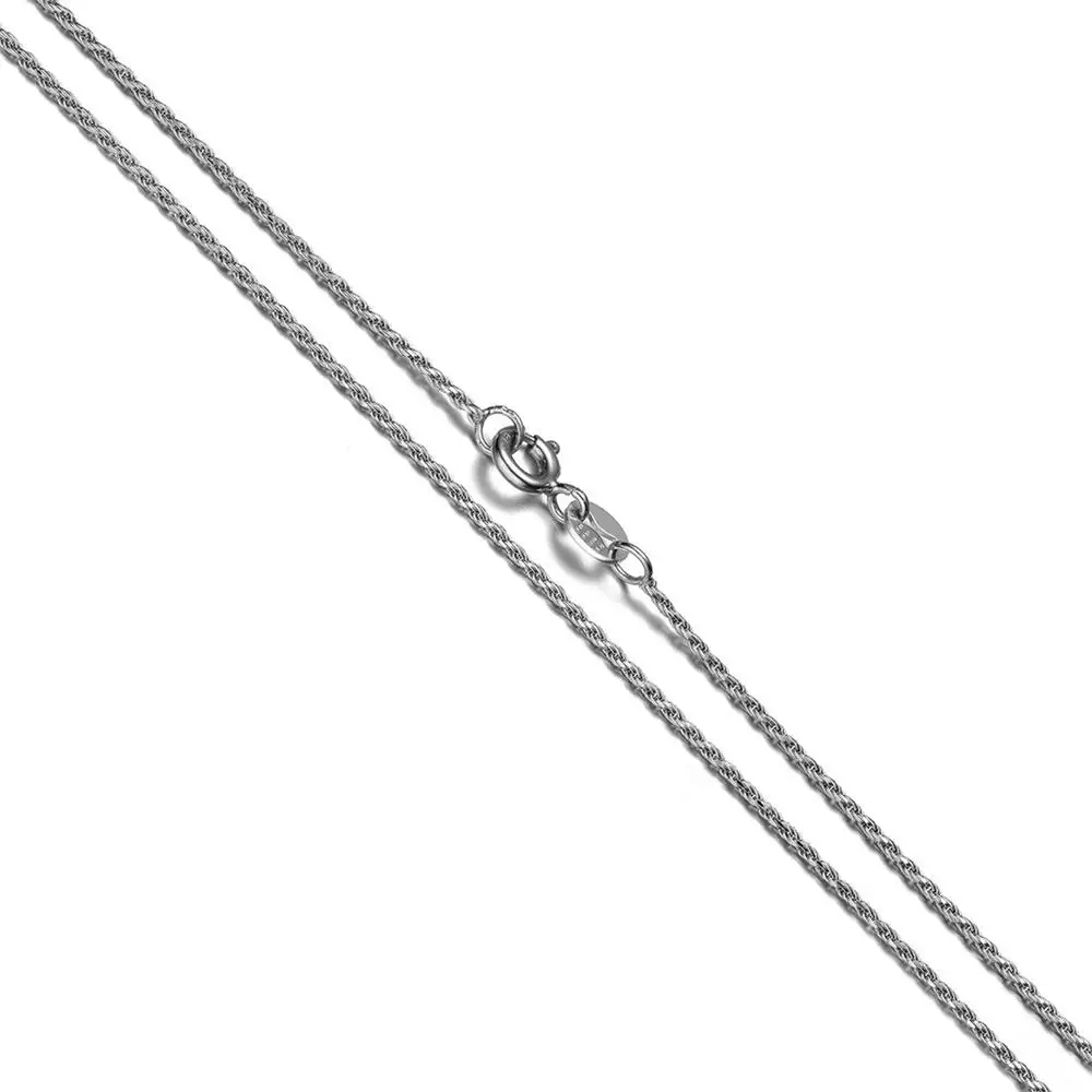 

Aceworks 925 Sterling Silver Chain Necklace for Pendants Charms S925 Chain 18 Inch Women Men Jewelry Gift NC1831