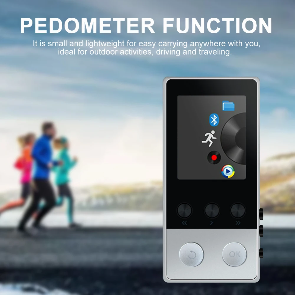 8 ГБ Bluetooth MP4 MP3 плееры HIFI музыкальный медиаплеер USB портативный SD 1.8in фото