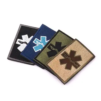 

Embroidery Patch Badge Emergency Medical Technician EMT Tactical Morale Armband Badge