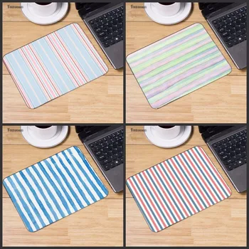 

Yuzuoan Watercolor Striped Vertical Silicone Pad to Mouse Game Size for 18*22CM/25*20CM/29*25*0.2CM Gaming Rectangle Mouse pads
