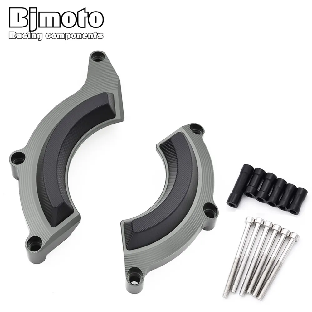 

BJMOTO For Kawasaki Z900 2017 Aluminum Engine Guard Frame Slider Stator Cover Protector