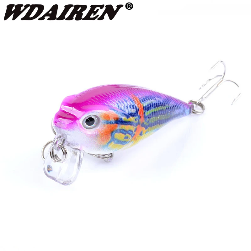  1Pcs 5.5cm 9g Crank wobblers Fishing Lures Swim bait Fishing Bass japan Hard Crazy Crankbait Tackle