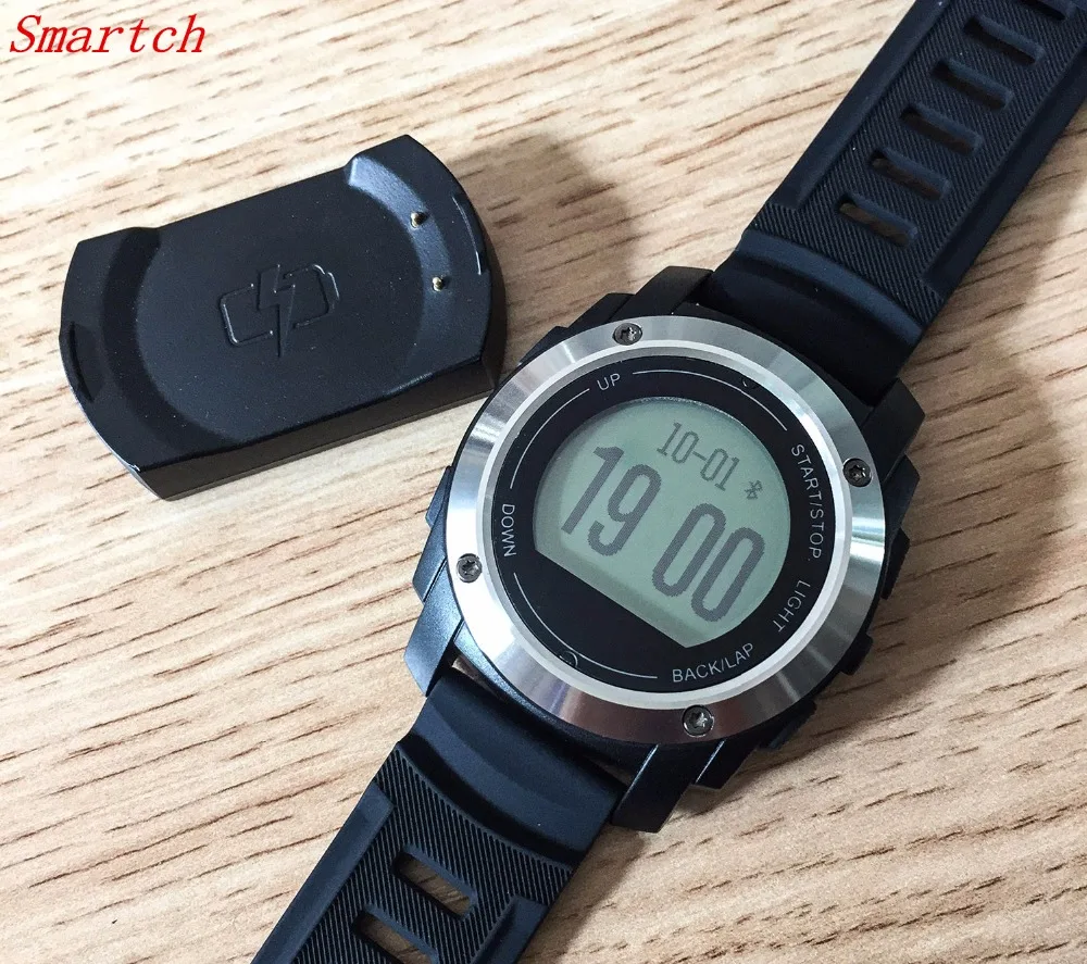 

Smartch S928 GPS Outdoor Sports Smart Watch IP66 Life Waterproof with Heart Rate Monitor Bluetooth Support Call Message For IOS