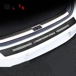 3D углеродного волокна м Мощность M производительность наклейка на автомобильный бампер для BMW E30 E36 E39 E46 E53 E60 E64 E70 E83 E85 E87 E90 E92 E71