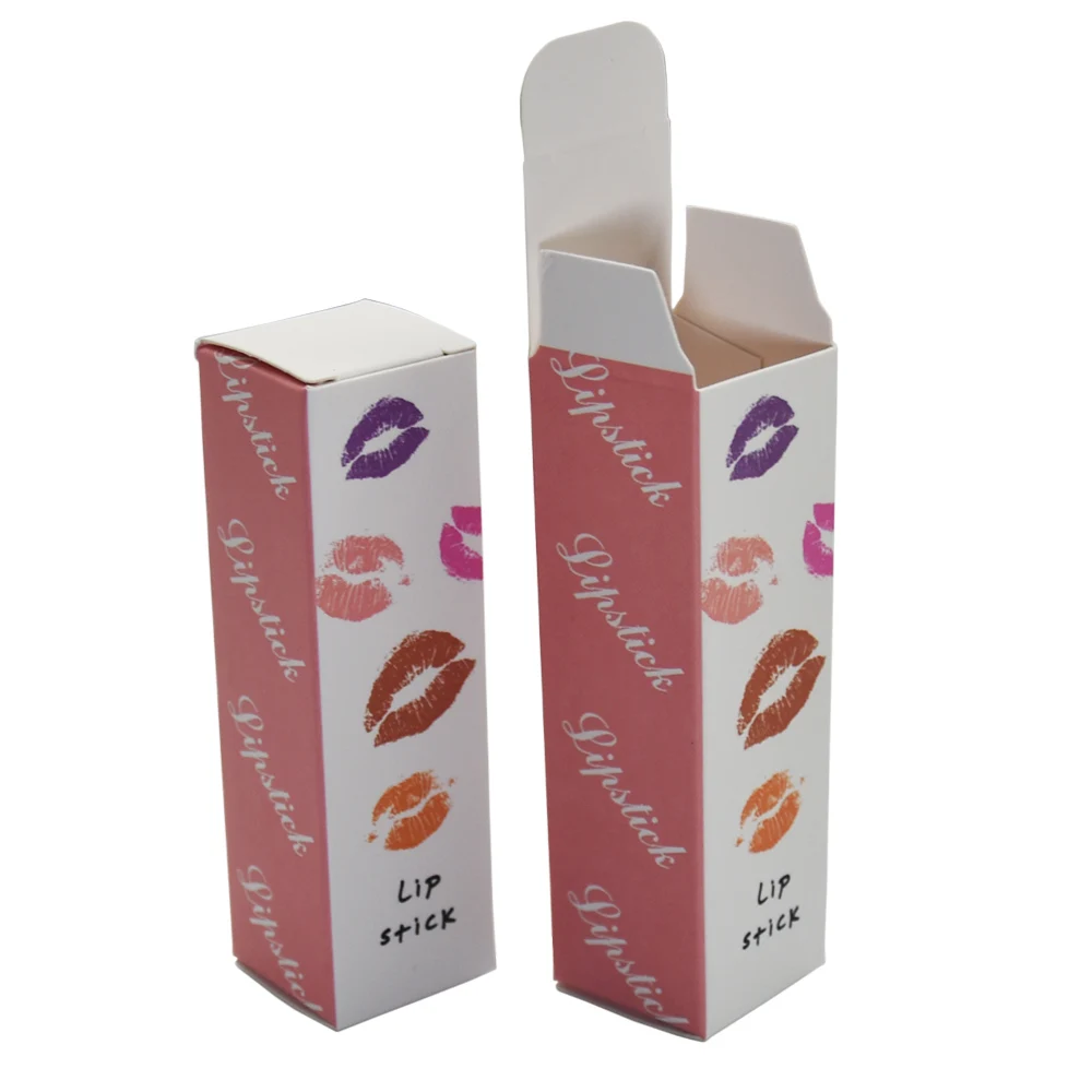 

2.5*2.5*8.5cm Kraft Paper Package Box Wedding Favor DIY Lipstick Package Boxes Small Gift Packing Box Paperboard Boxes 50pcs/lot