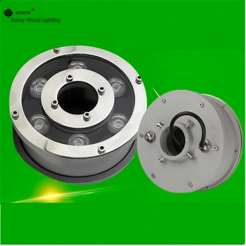 

24VAC 6W 9W 12W 18W LED landscape fountain light ,IP68 swimming pool light ,45 degree brigelux embedded underwater lamp