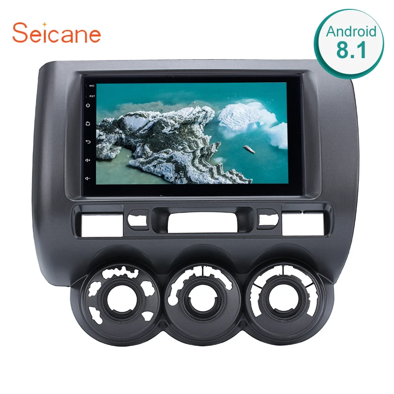 Seicane Android 8 1 2Din 7 &quotавтомобильное радио для 2002-2008 HONDA Jazz (Руководство AC RHD) GPS Mutimedia