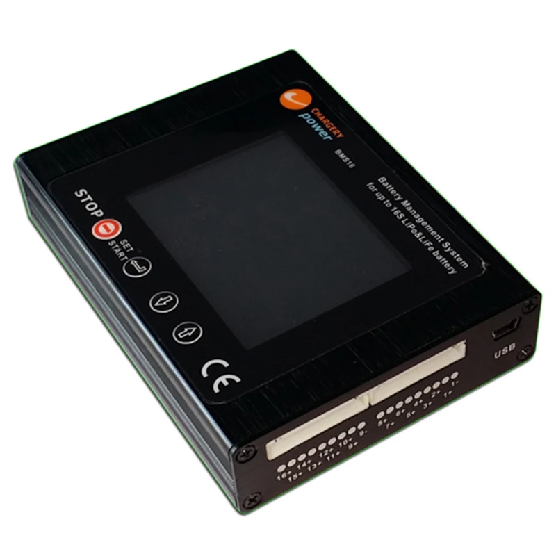 BMS 2S 16S LiPo & LiFe Battery Management System 300A Accuracy 2.8" TFT