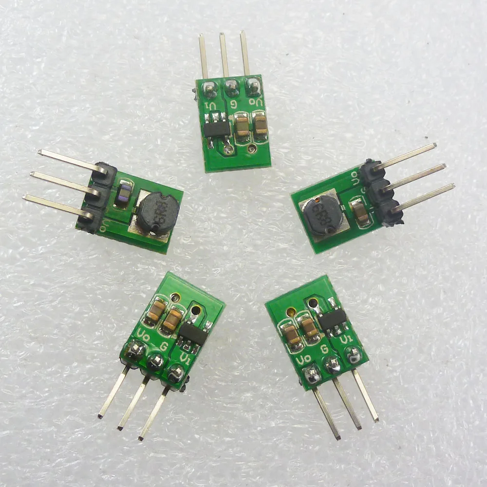 

5pcs DD0503MA Ultra mini DC 3.7V 4.5V 5V to 3.3V DC DC Step Down Converter Buck Module for 18650 ESP8266 CC1101 SI4432 SI4463