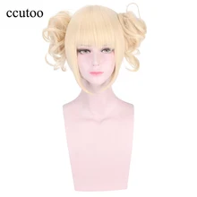 Парики из синтетических волос для костюмированной вечеринки Boku no Hero Academy Cross My Body, химико Тога, вечерние парики для ролевых игр