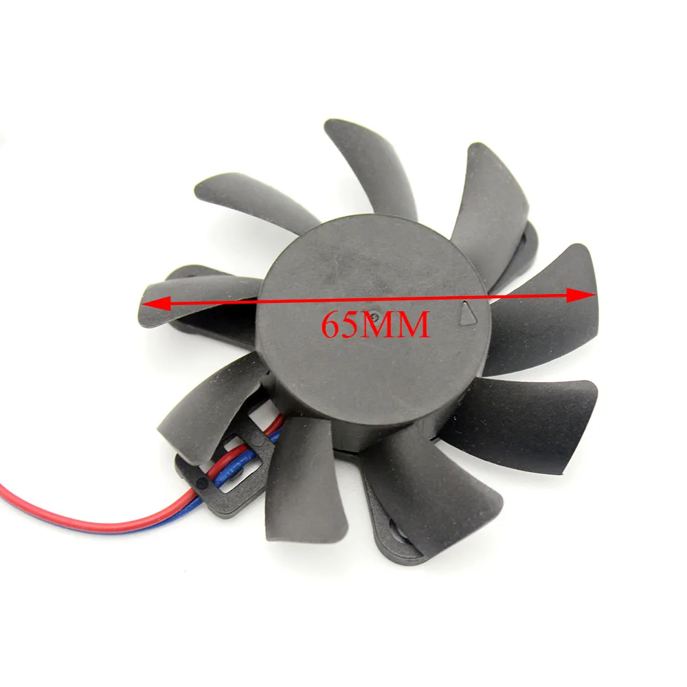 NANILUO для Gainward 9800GT 9600GT HD3850 HD3870 HD4850 новая Фотографическая карта вентилятор 65 мм в