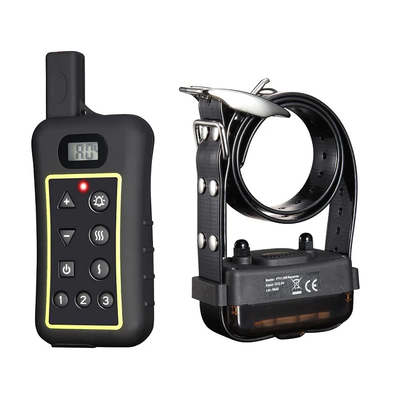 Hot selling dog product no shock anti barking device 1200meter remote