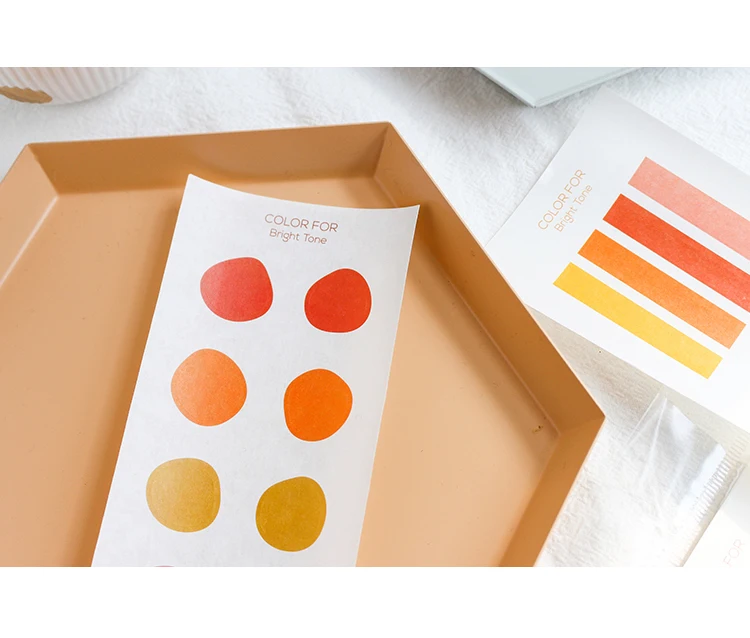 1 упаковка Morandi неправильный круг серии васи бумажные наклейки s скрапбукинг украшения материал цветная наклейка