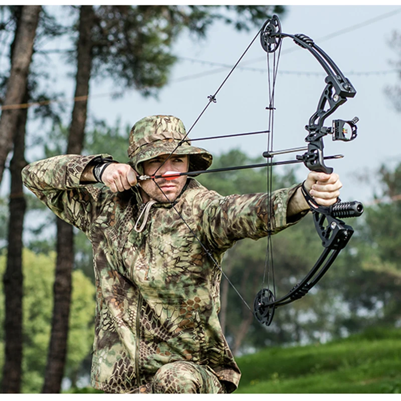 

Professional 30-70 lbs Archery Compound Bow With Complete Accessories Powerful Outdoor Shooting Hunting Bow Arrow Quiver HW118