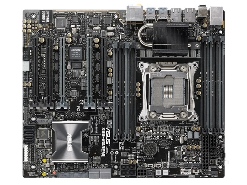  original motherboard ASUS X99-WS/IPMI DDR4 LGA 2011-V3 USB2.0 USB3.0 for I7 CPU 128GB X99 Desktop m