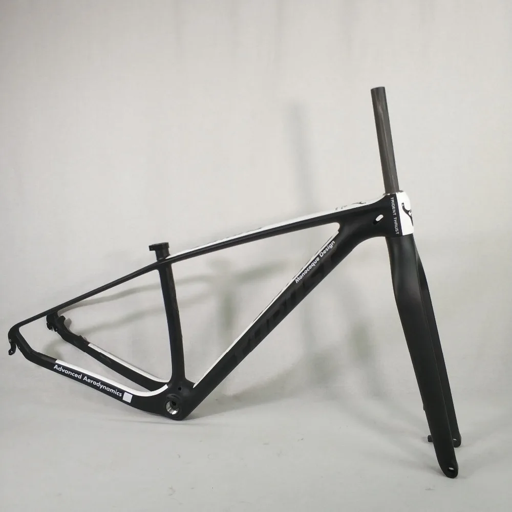 

Carbon Frame mtb 29er 27.5er + 29er carbon fork 27.5er fork 135x9 or 142x12 thru axle fork full carbon fiber mtb frame thrust