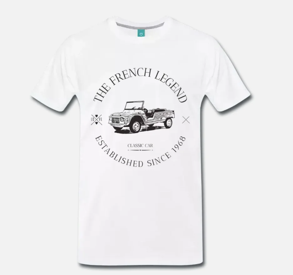 

T-SHIRT TRIBUTO CITROEN MEHARI AUTO MITO ANNI 70 - 1 - MEHARI 1 S-M-L-XL-2XL-3XL