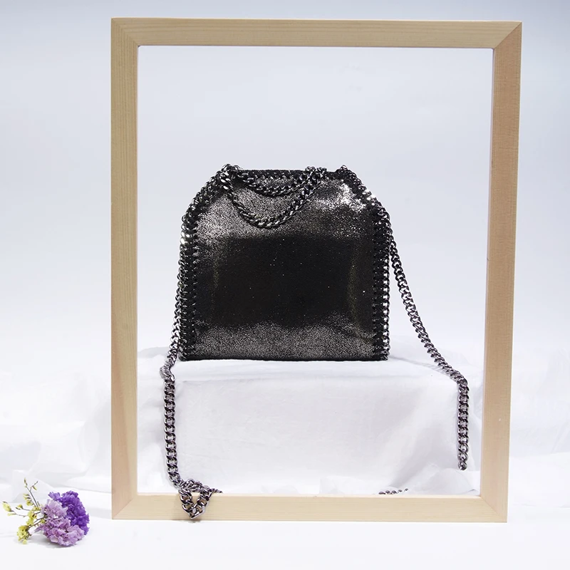 

Autumn New Arriva Colorful Mini Crossbody Bag PVC Leather Small Women Shoulder Fashion HandBag Chain Messenger Bag free shipping