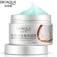 BIOAQUA Facial Cleanser Natural Exfoliator Exfoliating Brightening Peeling Gel Scrub Removal Face Cleansing Care