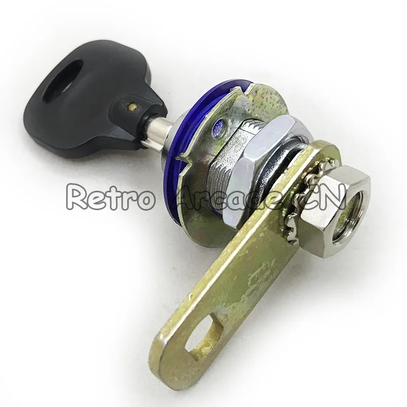 

Zinc Alloy Circle Cam Lock Tubular Key Circle Arcade Coin Door Lock Arcade Game machine Cabinet parts 17mm 27mm 1 Lock 1 key
