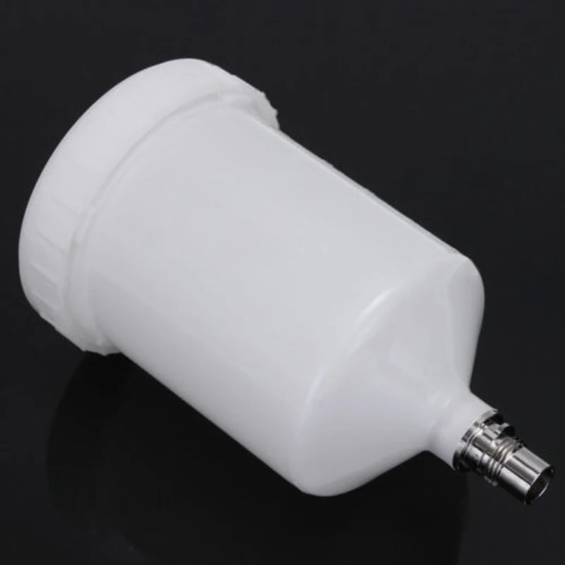 

600ML Spray Gun Plastic Cup Pot Thread Connector For SATA Jet Paint Sprayer