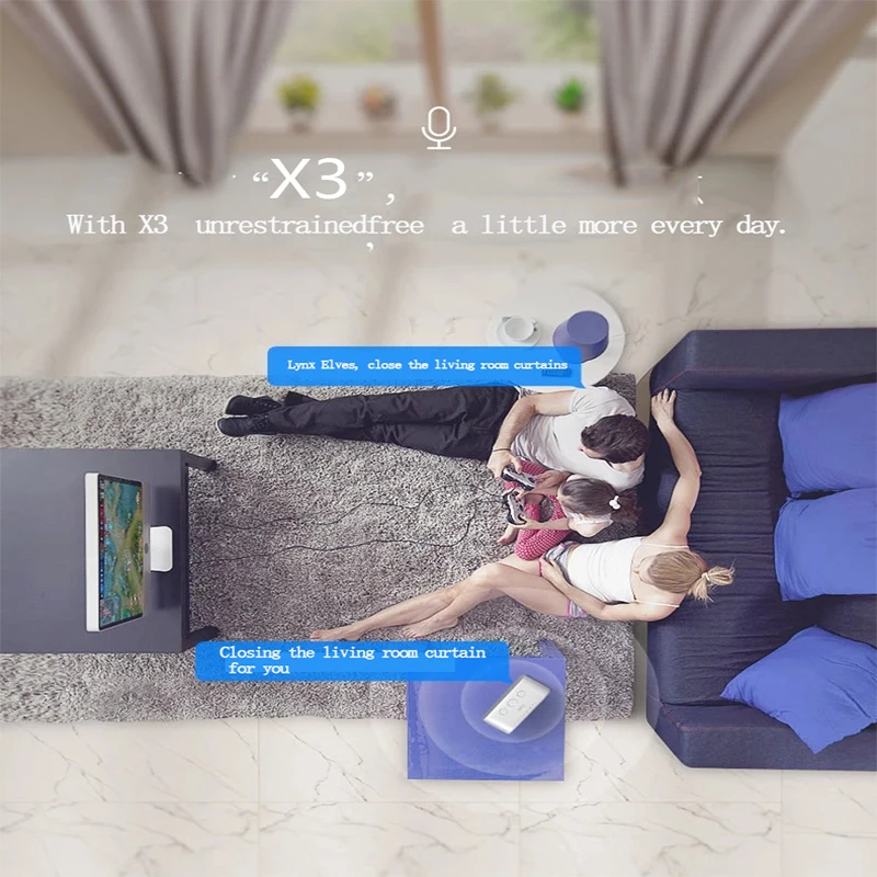 DOOYAwifi intelligent curtain track motor, controlled by mobile APP, Ali Smart?100-240V