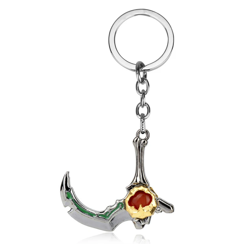 

MQCHUN Game Accessories DOTA 2 Keychain key chain Slark Skadi Blade Weapon Model Key Chain DOTA2 Keychains Funs -50