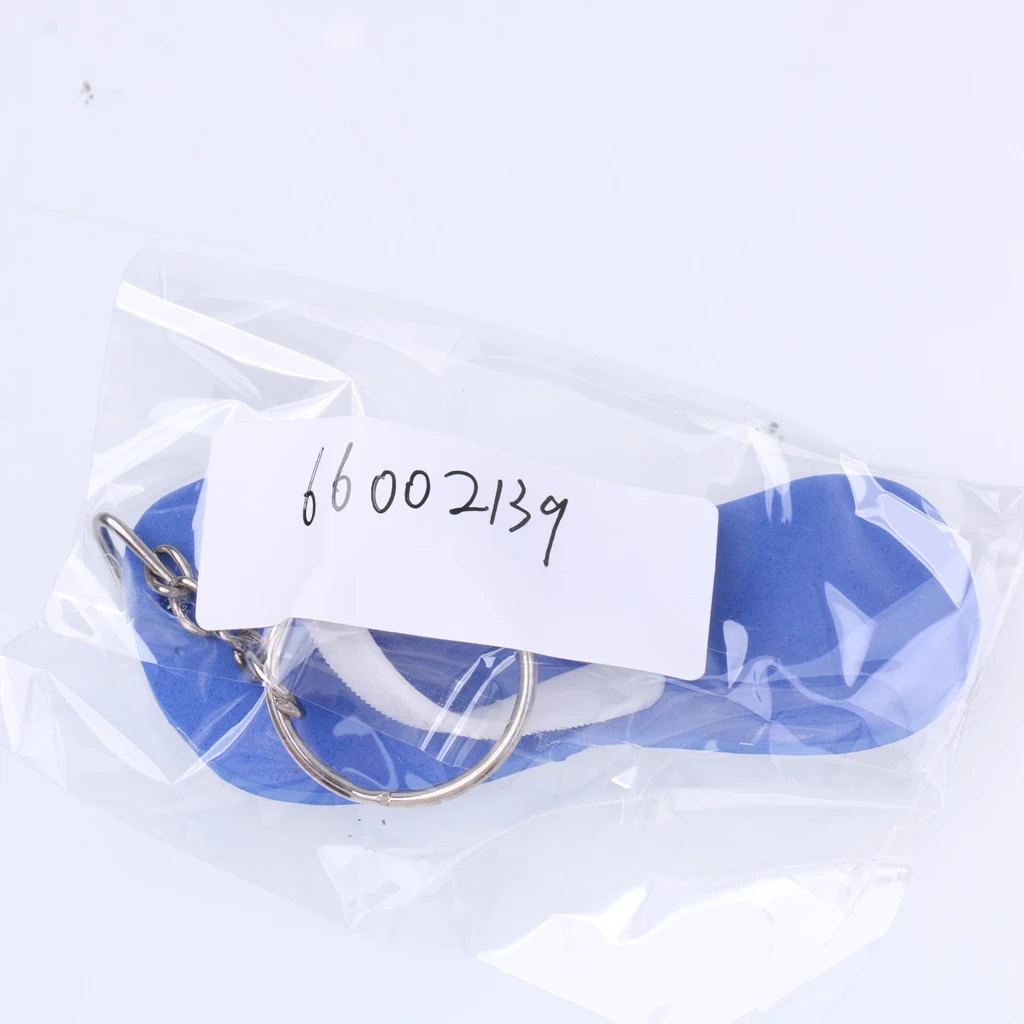 Kayak Floating Keyring Fender Buoyant Flip Flops Shaped Yachting Boating Key Chain Key Ring Outdoor Water Sports Canal Keychain