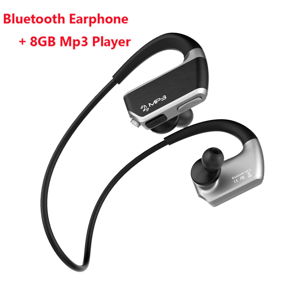 J2 IPX4 Waterproof Mp3 Music Player 8GB+Wireless Bluetooth Earphone Sport Earbuds Headset Handsfree Headphone with Mic for Phone J2 IPX4 Waterproof Mp3 Music Player 8GB+Wireless Bluetooth Earphone Sport Earbuds Headset Handsfree Headphone with Mic for Phone