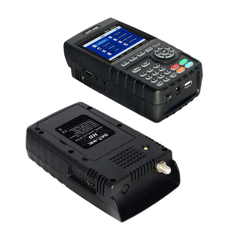 Original Satlink WS-6916 Satellite Finder HD DVB-S2 High Definition lnb Satfinder 3.5 inch MPEG-4 WS6916 Digital Satellite Meter