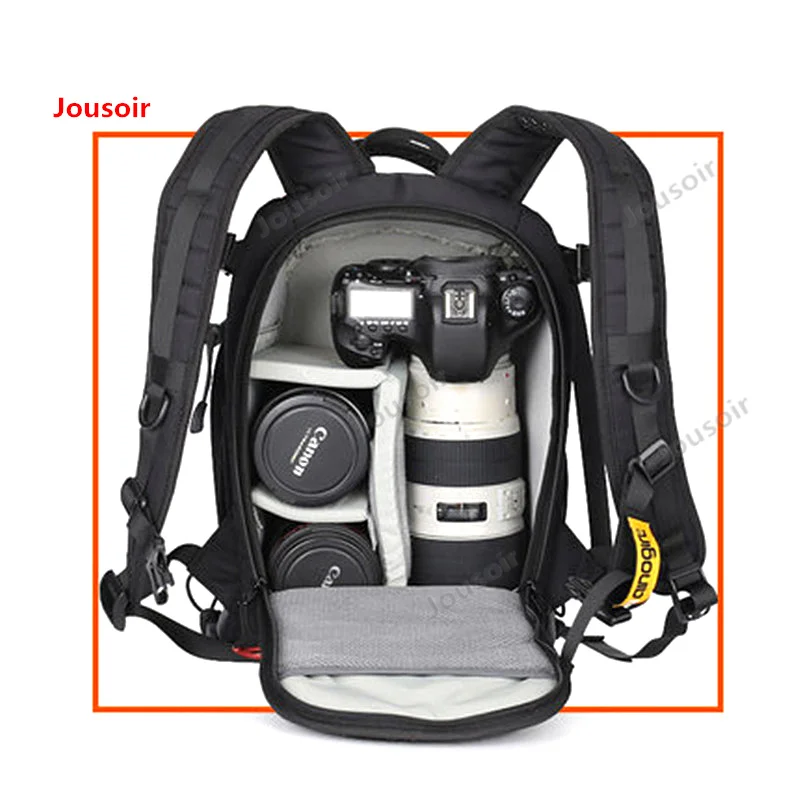 Небольшая сумка для фотокамеры зеркальные милые фотографии сумка двойного плечо SLR профессиональный 80d мешок камеры женские CD50 T03