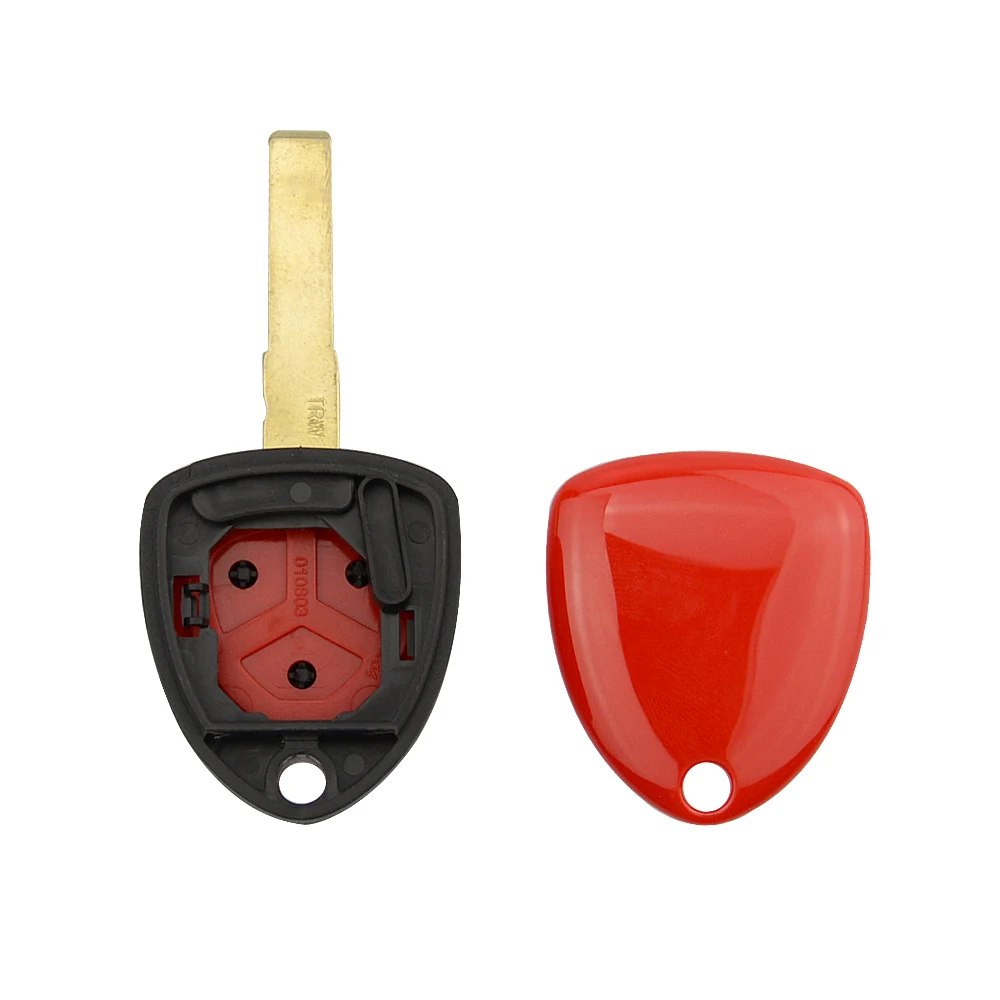 OkeyTech для Ferrari запасной чехол для ключа 3 кнопки Uncut Пустой клинок Авто удаленный Автомобильный ключ чехол для Ferrari