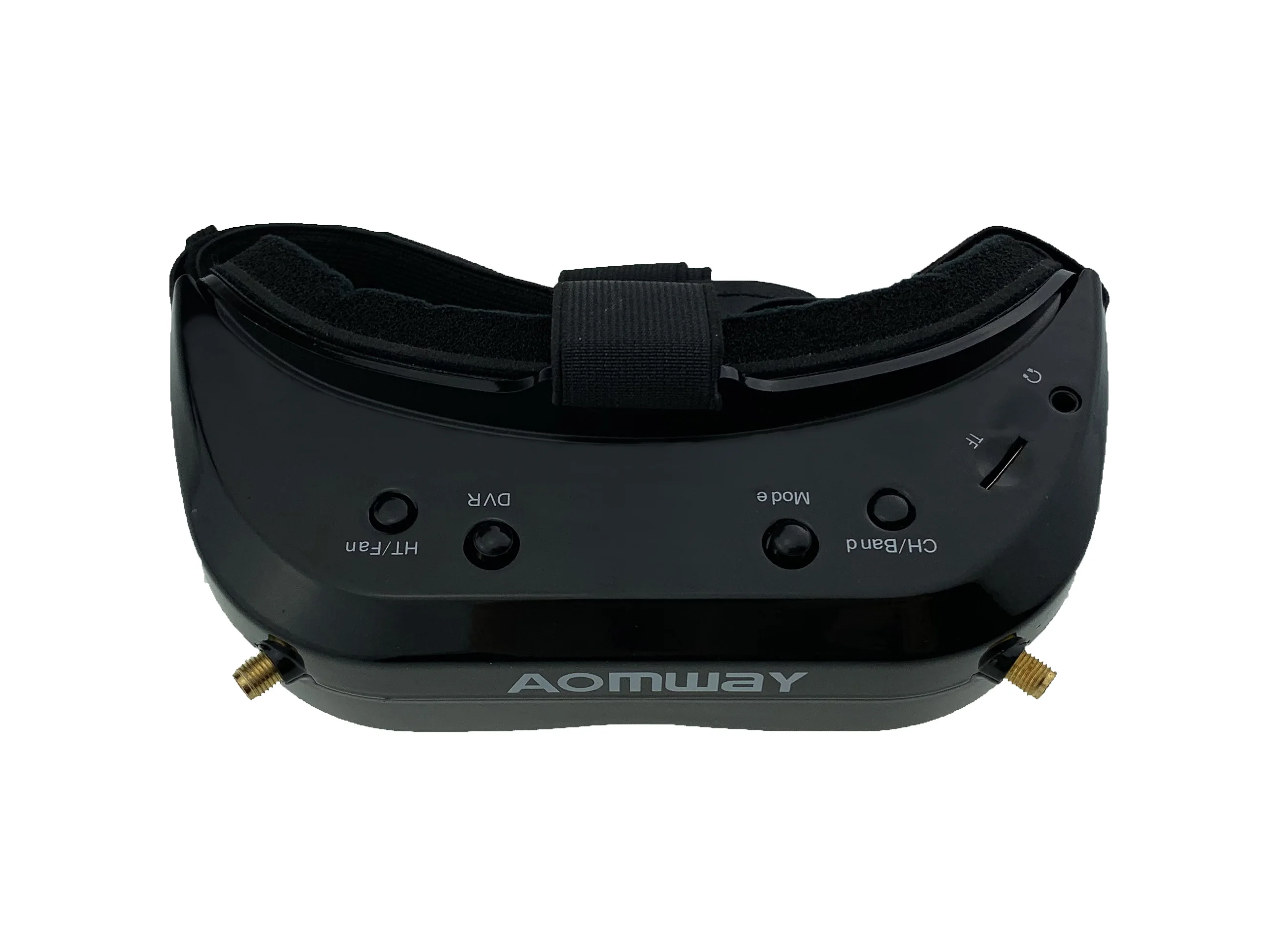  AOMWAY Commander V1S FPV Goggles 5.8Ghz 64CH Diversity 3D HDMI Built-in DVR Fan Support Head Tracki