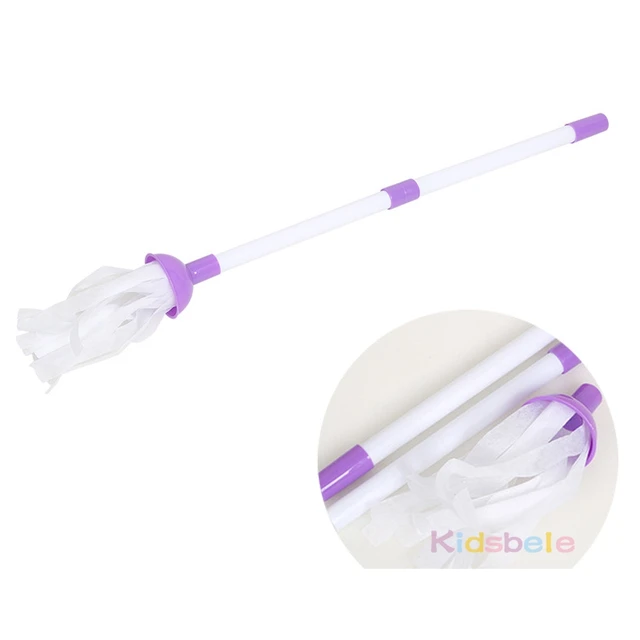 Kids Toys Baby Play Housekeeping Toys Mini Simulation Mop Broom Bucket Swab Kids Role Playing Pretend Play Educational Toy 5