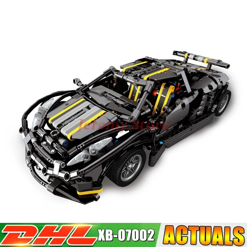 

XingBao 07002 1177Pcs New MOC Series The Balisong small Supercar Set children Educational Building Blocks Bricks Toys Model Gift