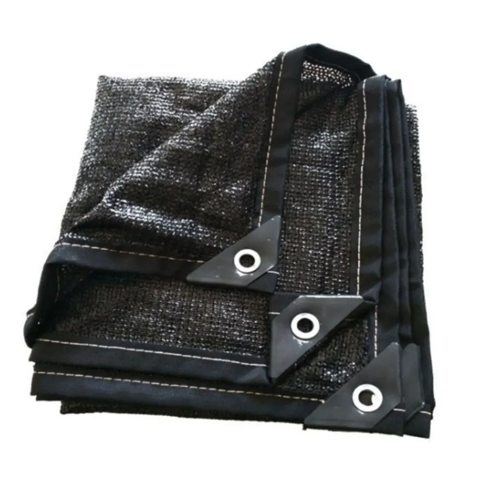 PE الأسود التخييم خيمة مظلة للماء المأوى المظلة السفر خيمة القماش الشمس ستار التظليل ل رطوبة مخيم في الهواء الطلق