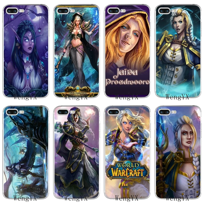 

World of Warcraft wow Jaina Proudmoore silicone TPU Soft phone case For Samsung Galaxy J1 J2 J3 J5 J7 A3 A5 A7 2015 2016 2017