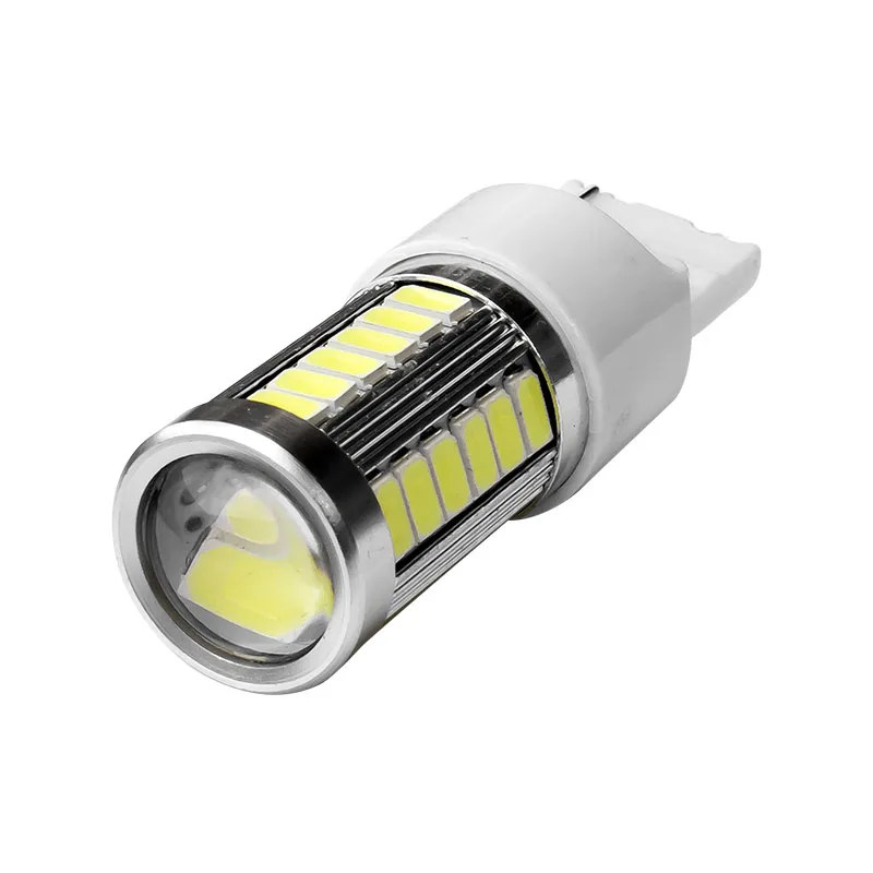 

T20 WY21W 7440 W21W 33 SMD 5630 5730 LED Car Tail Bulb Stop Light Auto Reverse Lamp Rear Direction Indicator red white amber