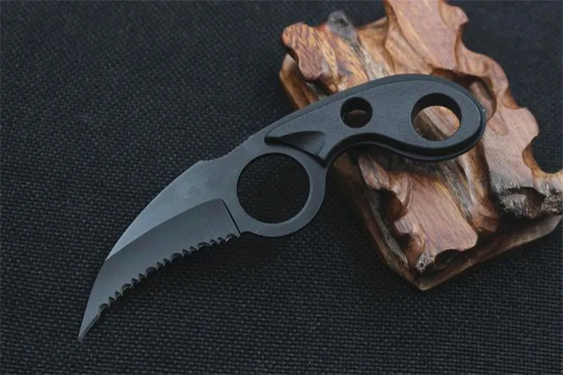 CS Cold karambit нож, тактический коготь, нож для шеи, Настоящие боевые бои, походный карманный нож для выживания на открытом воздухе