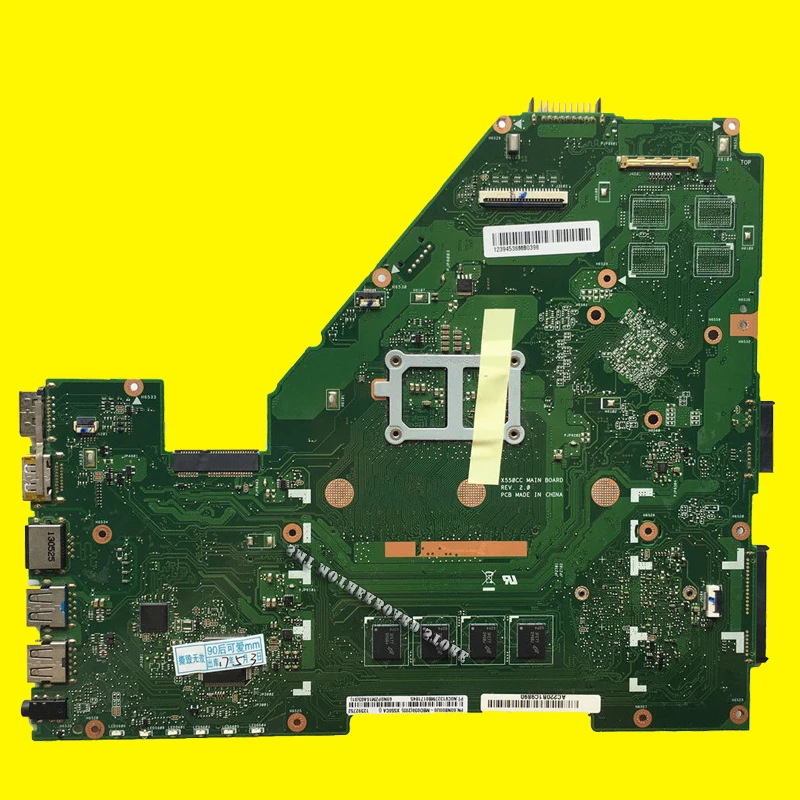  X550CA laptop Motherboard For ASUS X550C X550CC X550CL Y581C R510C Mainboard test ok 2GB 4GB RAM 10