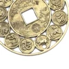 1PCS Diameter:4.5cm Zinc alloy Auspicious Lucky Chinese Zodiac Feng Shui Coin For Good Luck Amulet Prosperous Protection ► Photo 2/6