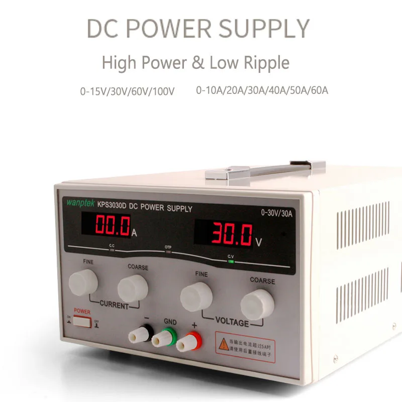  Dc switching power supply High-power LED display adjustable 15V 30V 60V 100V 10A 20A 30A 40A 50A 60 - 32959357655
