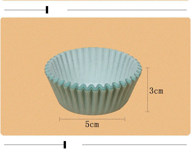 100 шт, 5x3 см, красочные бумажные чашки для торта, печенья, инструменты для выпечки, для тортов, маффинов, чехол, лоток, маслостойкая бумажная Форма для кексов, аксессуары для выпечки